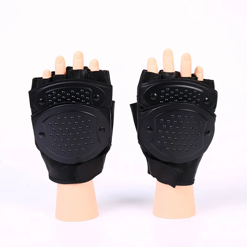 Halbfinger-Anti-Rutsch-Schutzhandschuhe