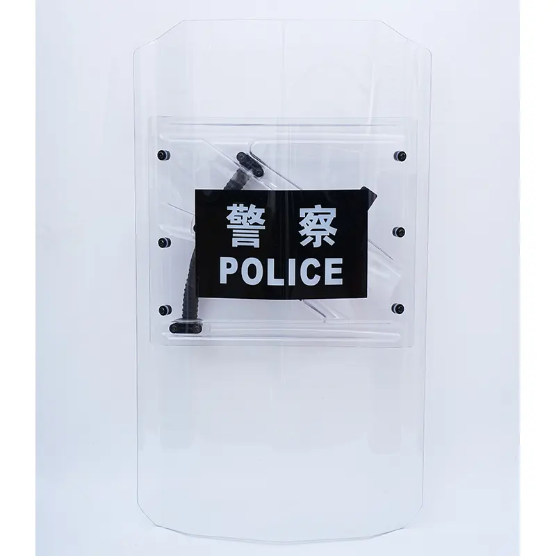 Transparenter Anti-Riot-Schild